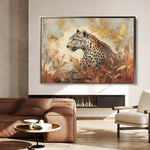 Animals 150 Canvas Art 18" x 24" / 45 x 60 cm / Black