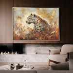 Animals 150 Canvas Art 18" x 24" / 45 x 60 cm / Black