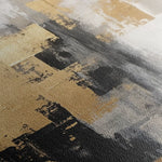 Abstract 150 Canvas Art 60 x 40 cm / Black
