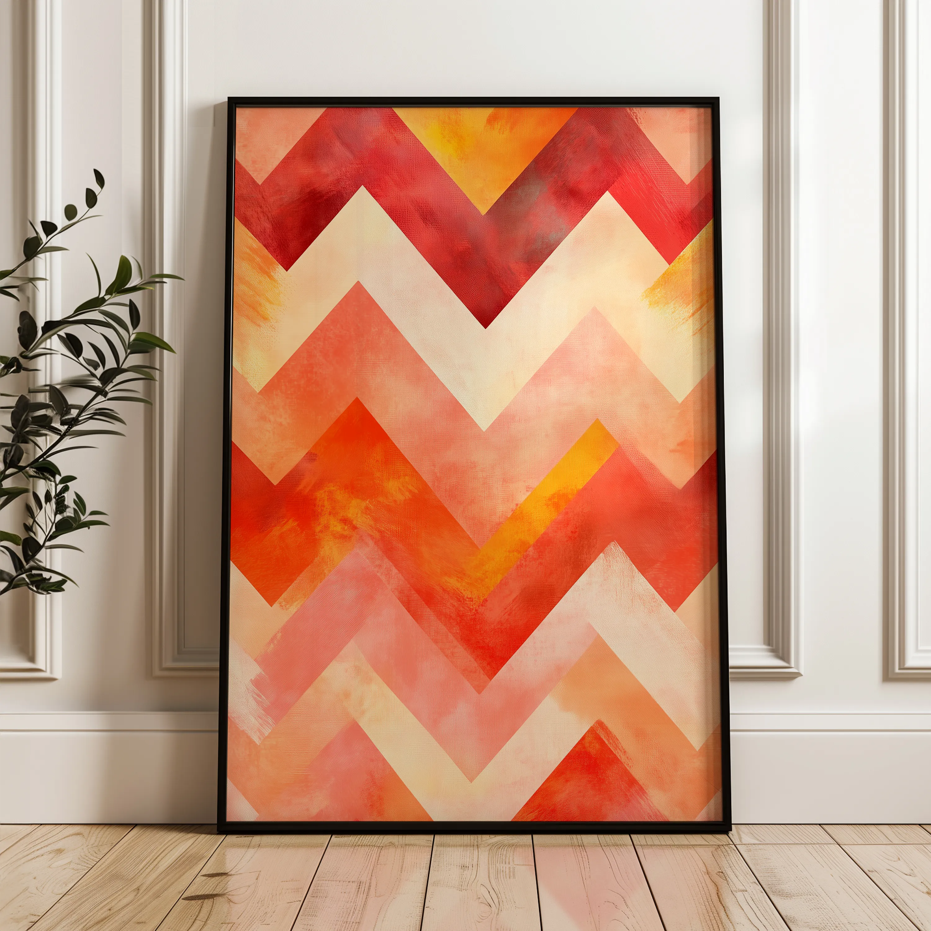 Boho 150 Canvas Art 18" x 24" / 45 x 60 cm / Black