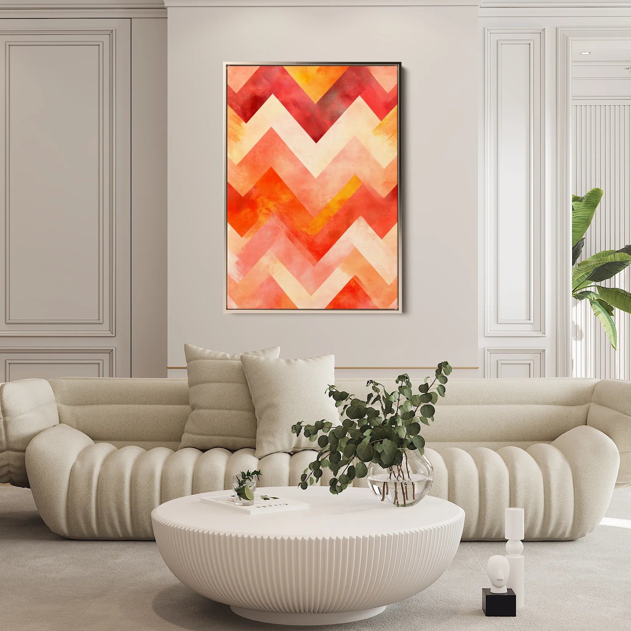 Boho 150 Canvas Art 18" x 24" / 45 x 60 cm / Black