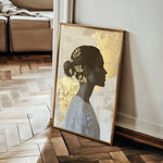 Portrait 150 Canvas Art 18" x 24" / 45 x 60 cm / Black