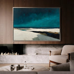 Abstract 1500 Canvas Art 18" x 24" / 45 x 60 cm / Black
