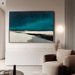 Abstract 1500 Canvas Art 18" x 24" / 45 x 60 cm / Black