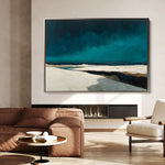 Abstract 1500 Canvas Art 18" x 24" / 45 x 60 cm / Black