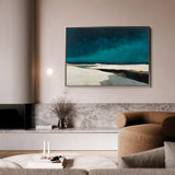 Abstract 1500 Canvas Art 18" x 24" / 45 x 60 cm / Black