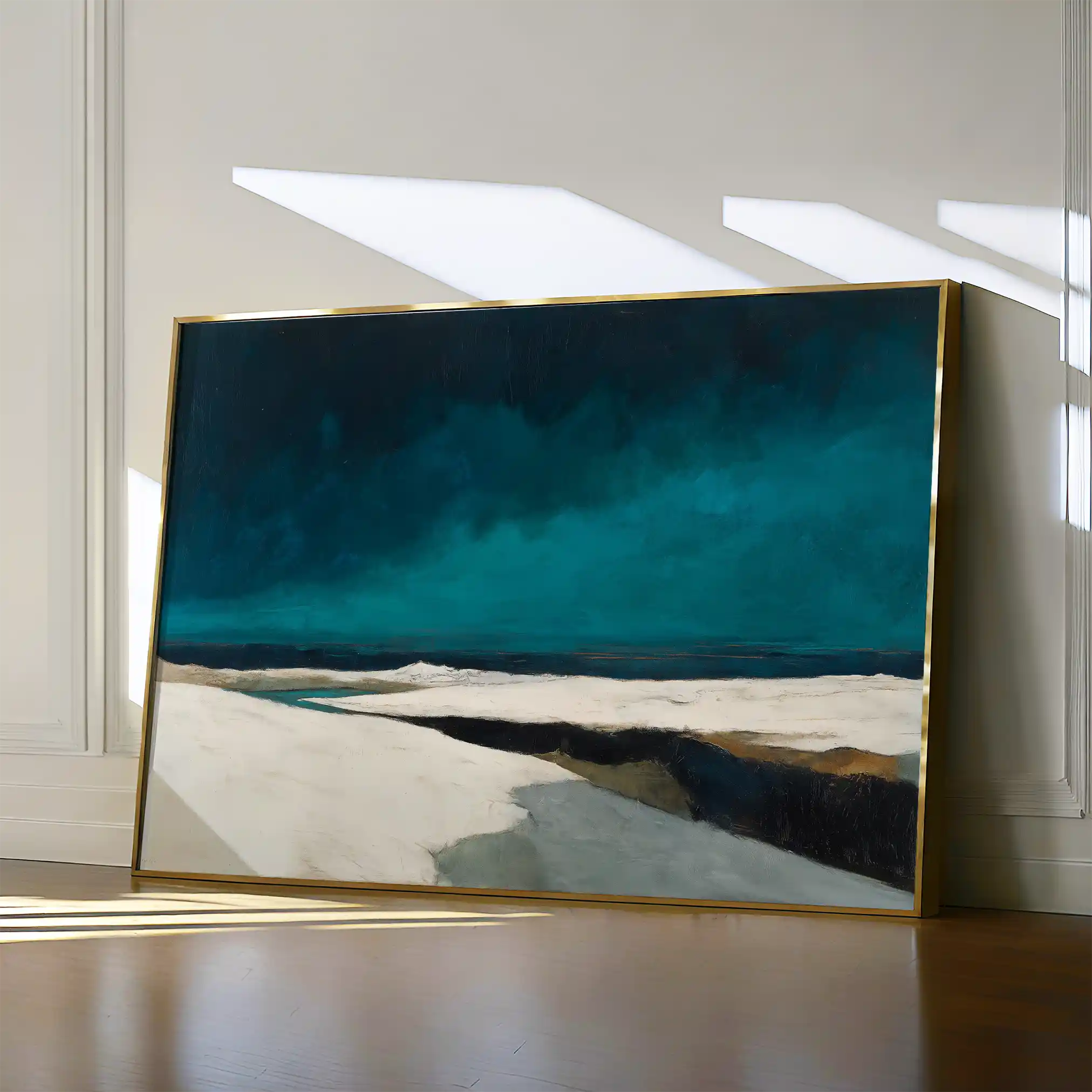 Abstract 1500 Canvas Art 60 x 40 cm / Black