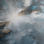 Abstract 1501 Canvas Art 18" x 24" / 45 x 60 cm / Black
