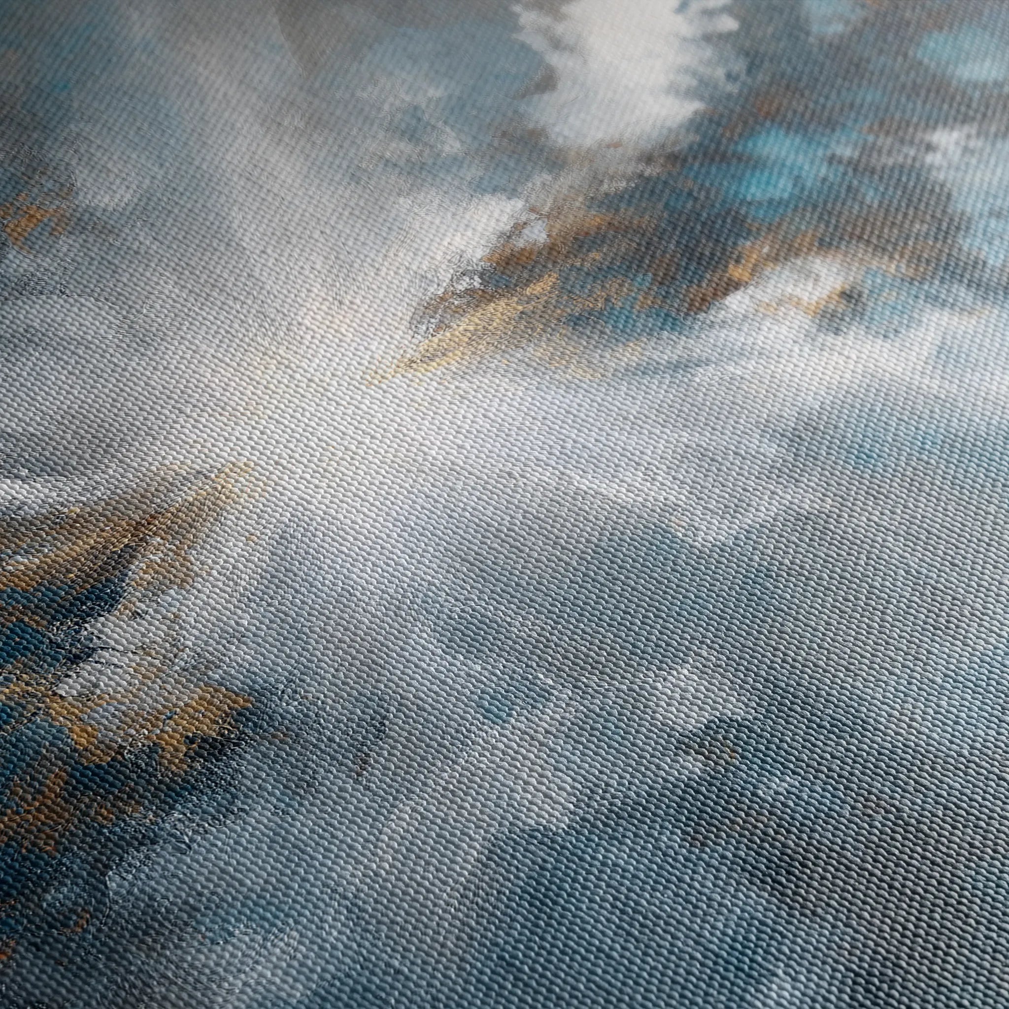 Abstract 1501 Canvas Art 18" x 24" / 45 x 60 cm / Black