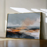 Abstract 1502 Canvas Art 18" x 24" / 45 x 60 cm / Black