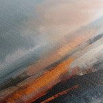 Abstract 1502 Canvas Art 18" x 24" / 45 x 60 cm / Black