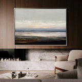 Abstract 1503 Canvas Art 18" x 24" / 45 x 60 cm / Black