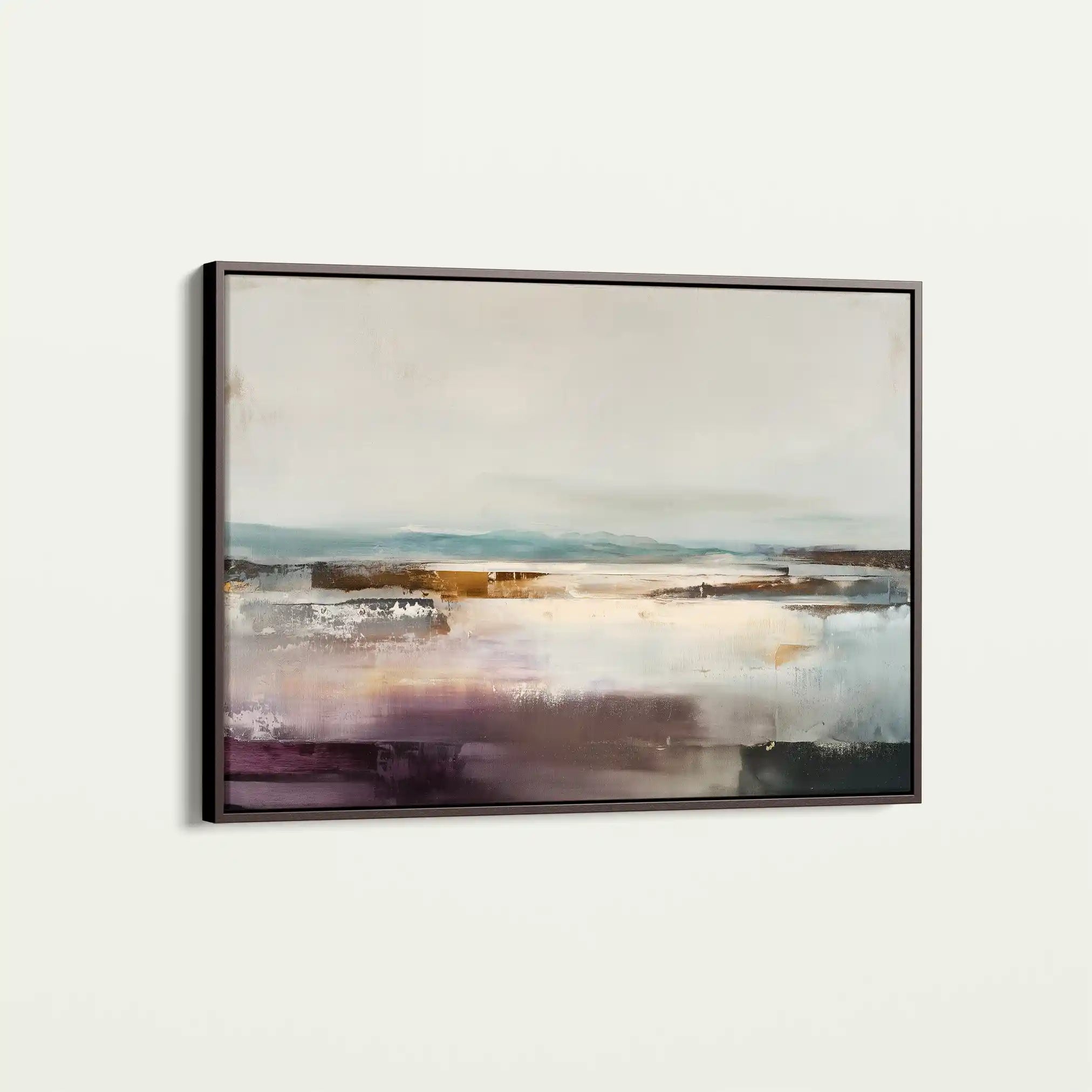 Abstract 1504 Canvas Art 60 x 40 cm / Black