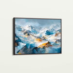Abstract 1505 Canvas Art 18" x 24" / 45 x 60 cm / Black