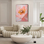 Floral 1505 Canvas Art 18" x 24" / 45 x 60 cm / Black