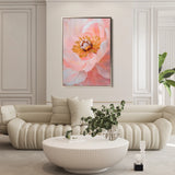 Floral 1505 Canvas Art 18" x 24" / 45 x 60 cm / Black