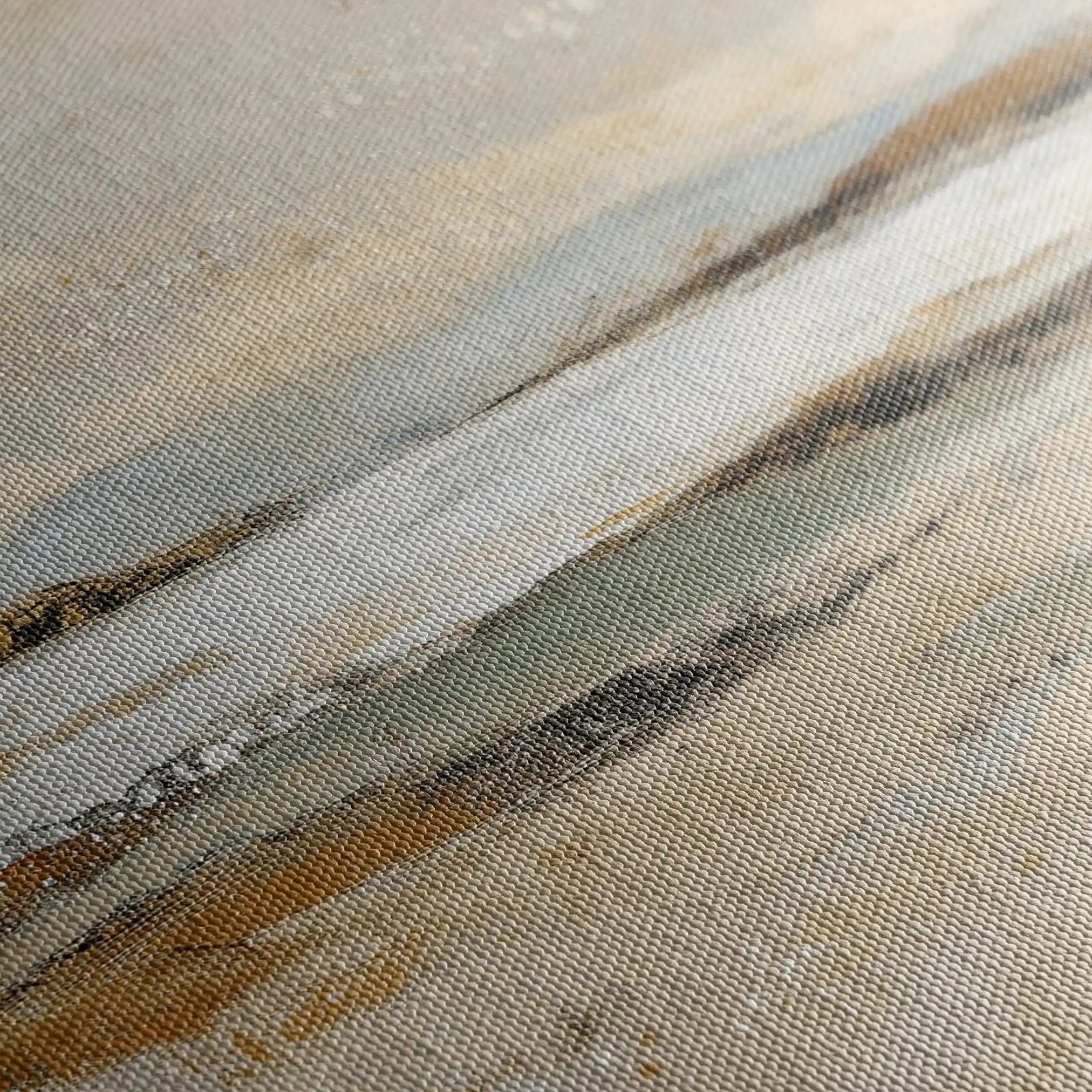 Abstract 1506 Canvas Art 60 x 40 cm / Black
