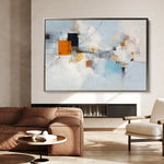 Abstract 1507 Canvas Art 18" x 24" / 45 x 60 cm / Black