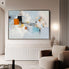 Abstract 1507 Canvas Art 60 x 40 cm / Black
