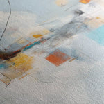 Abstract 1507 Canvas Art 60 x 40 cm / Black