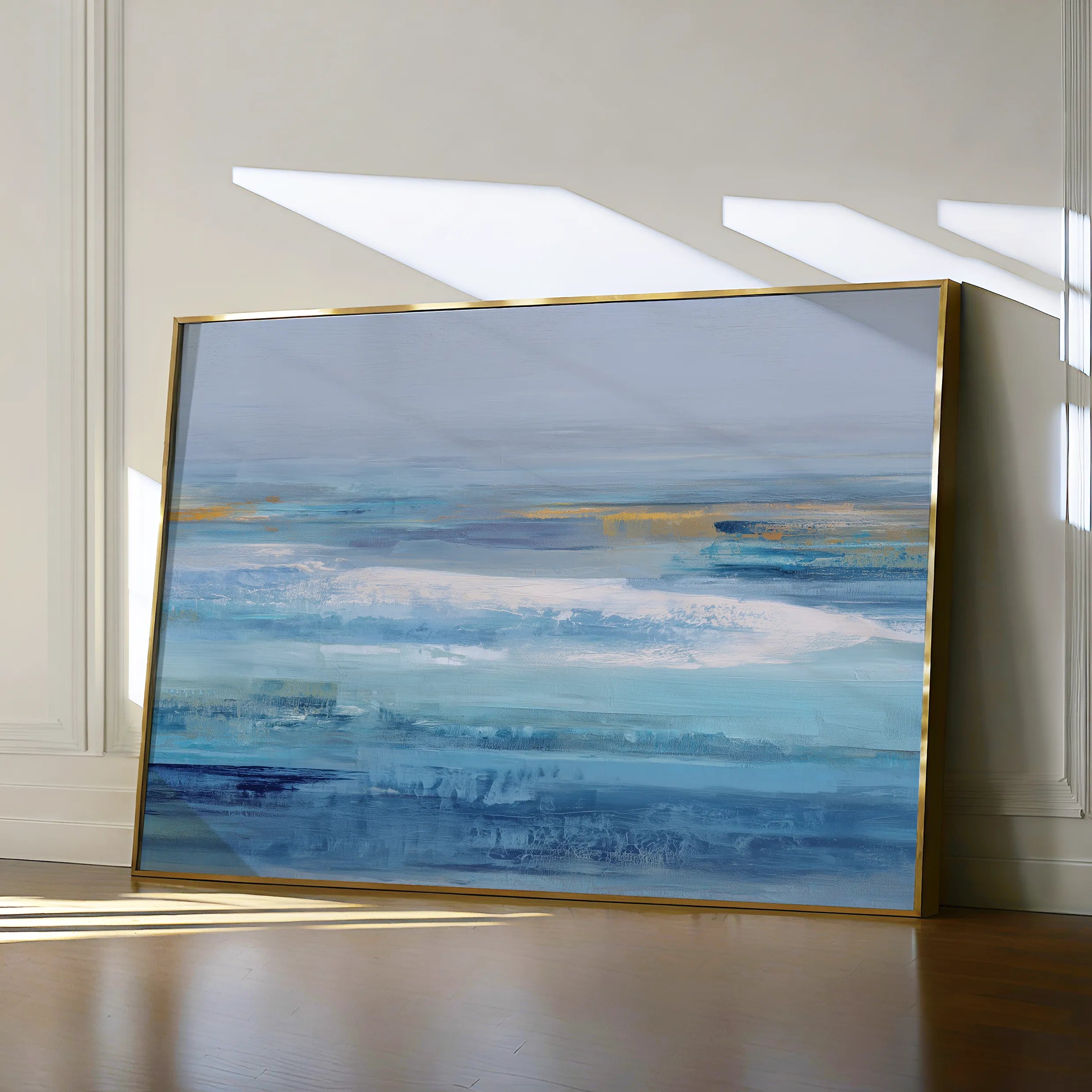 Abstract 1509 Canvas Art 18" x 24" / 45 x 60 cm / Black