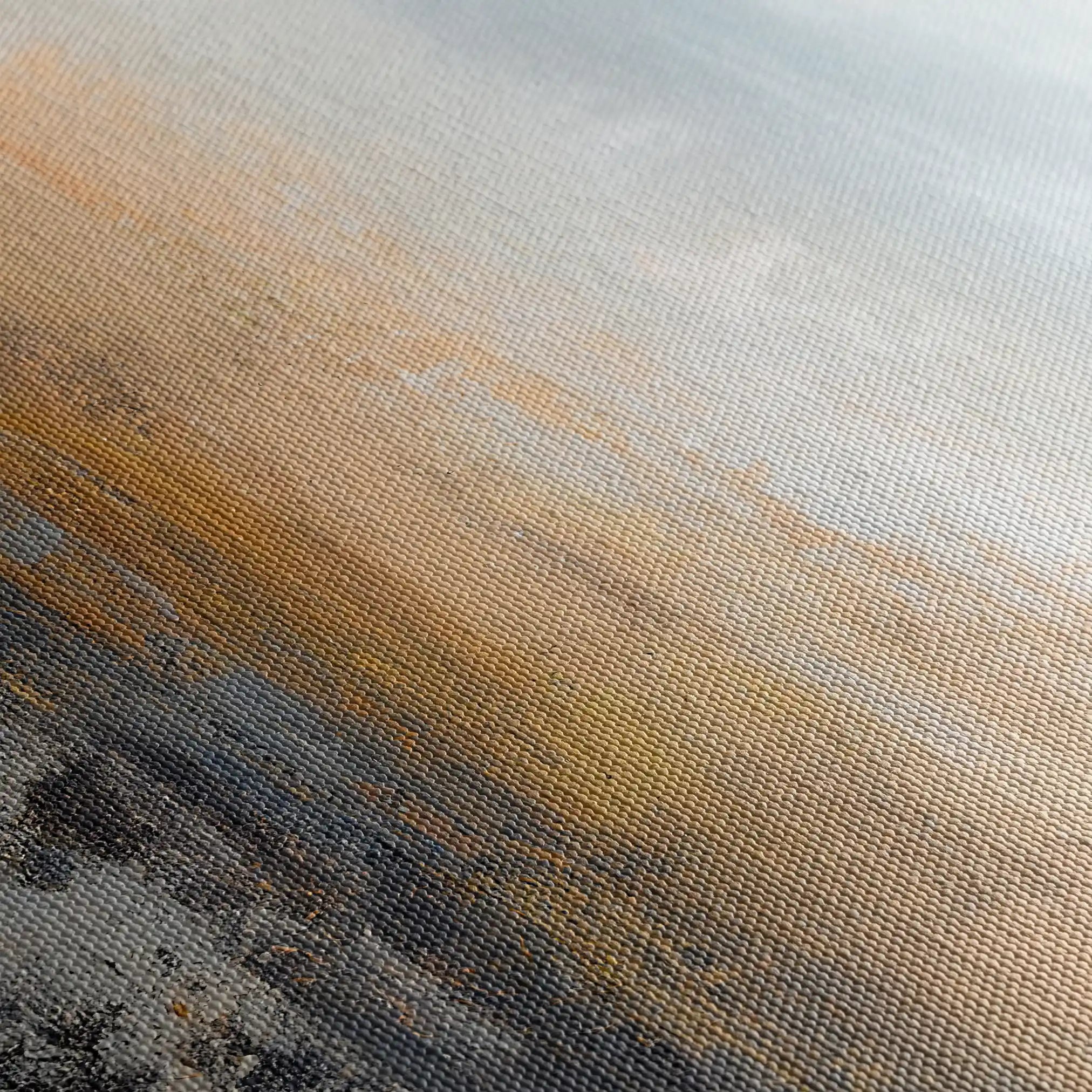 Abstract 151 Canvas Art 60 x 40 cm / Black