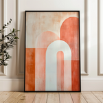 Boho 151 Canvas Art 18" x 24" / 45 x 60 cm / Black