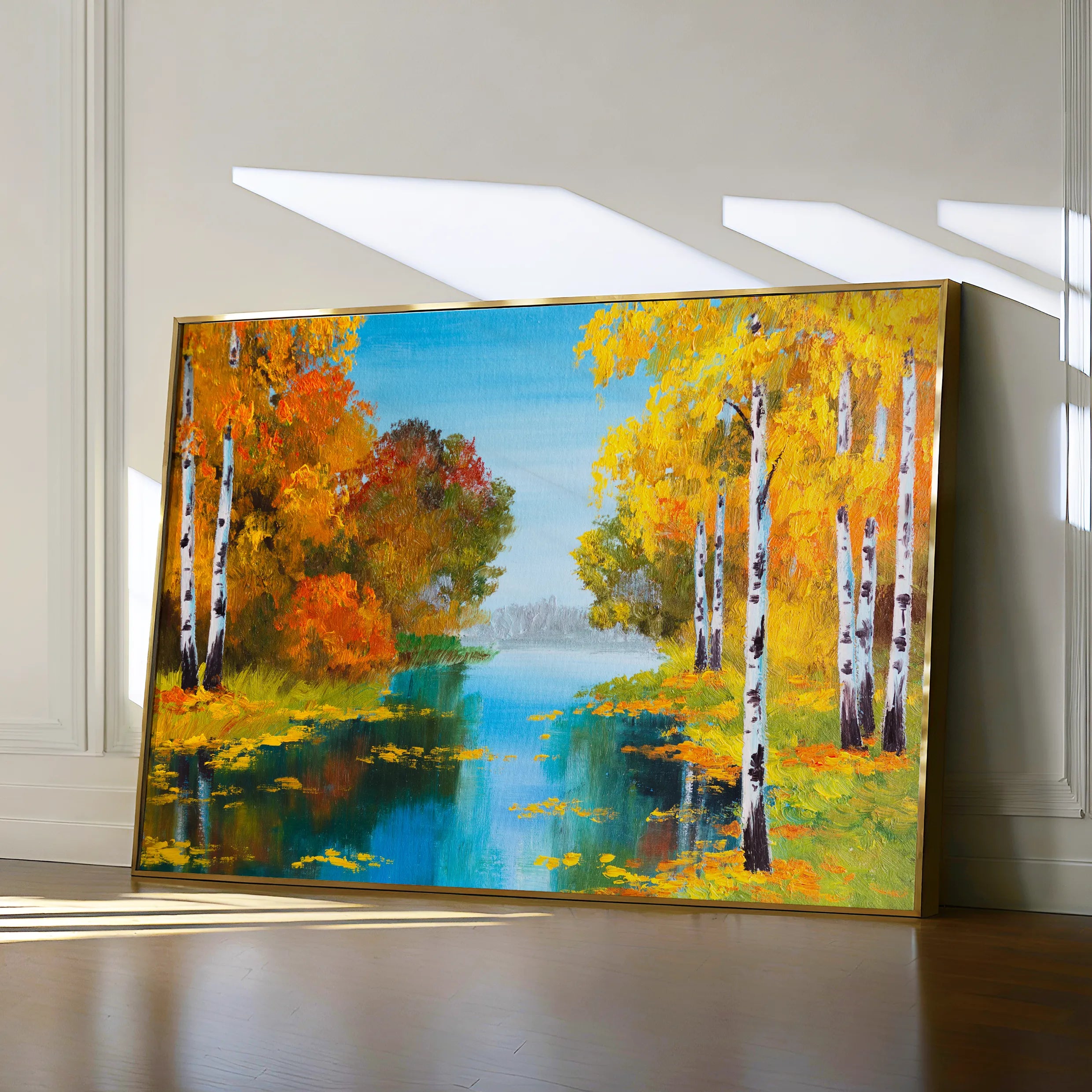 Landscape 151 Canvas Art 18" x 24" / 45 x 60 cm / Black