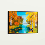 Landscape 151 Canvas Art 18" x 24" / 45 x 60 cm / Black