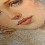Portrait 151 Canvas Art 60 x 40 cm / Black