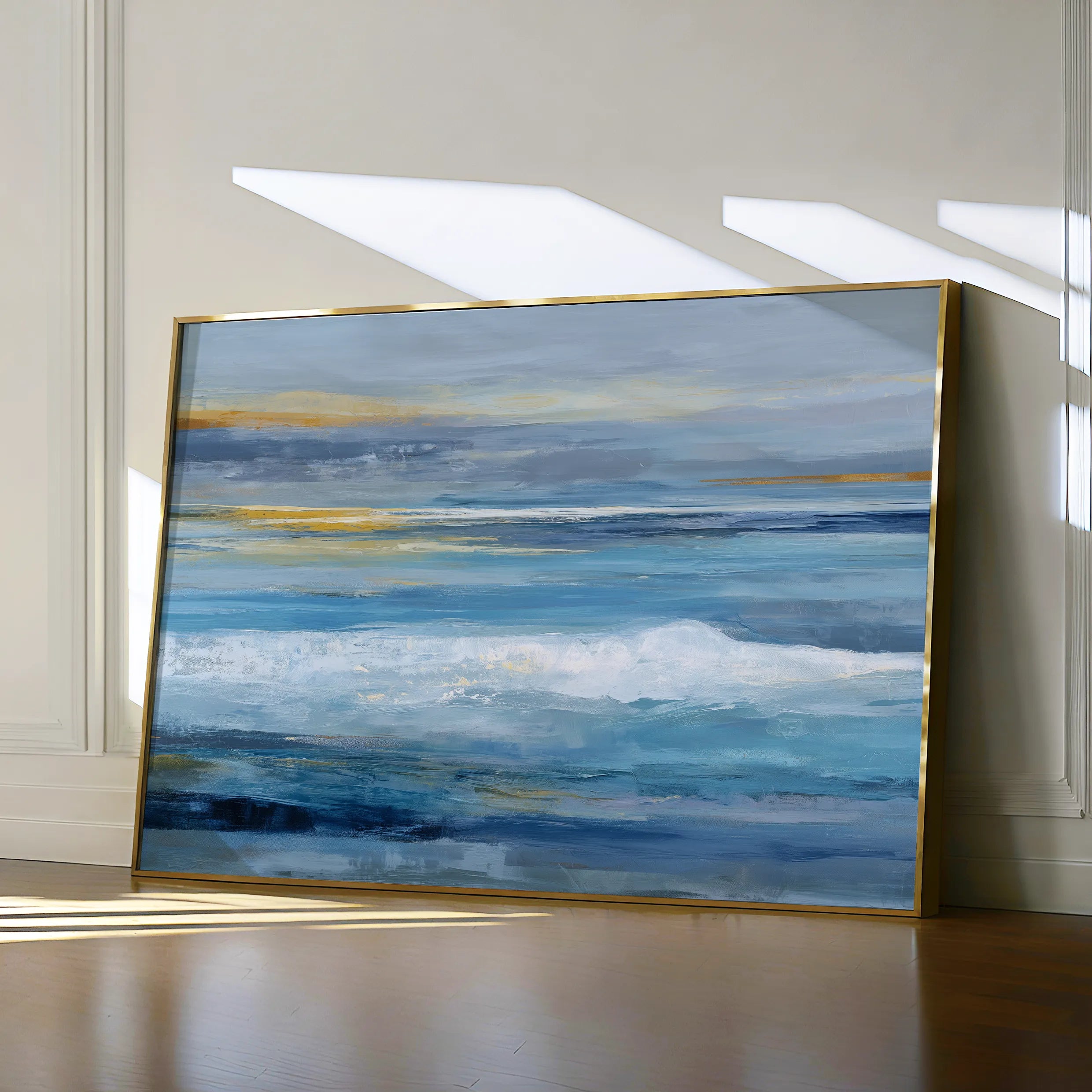 Abstract 1510 Canvas Art 18" x 24" / 45 x 60 cm / Black