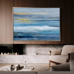 Abstract 1510 Canvas Art 18" x 24" / 45 x 60 cm / Black