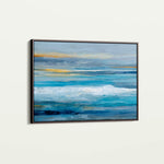 Abstract 1510 Canvas Art 18" x 24" / 45 x 60 cm / Black