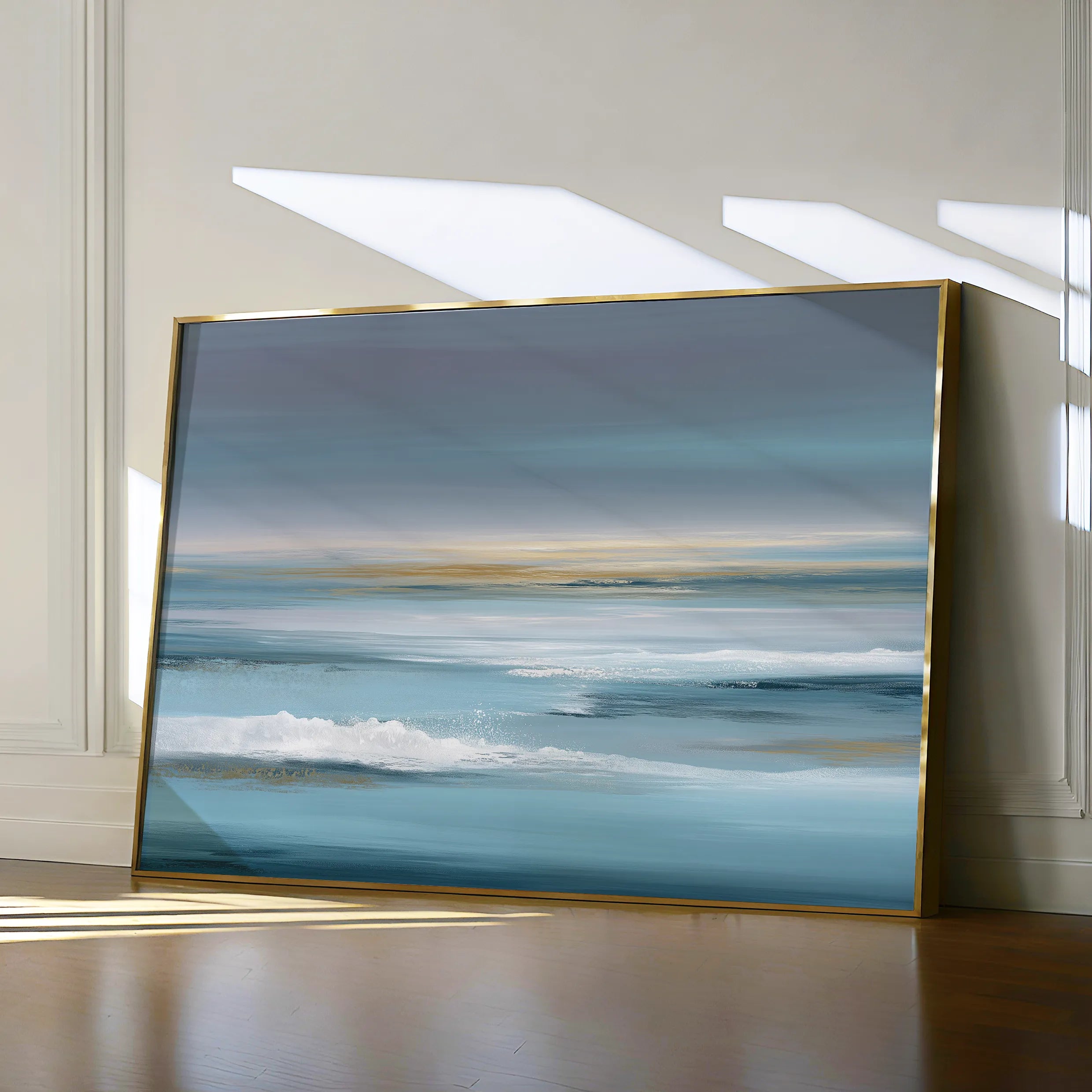 Abstract 1511 Canvas Art 18" x 24" / 45 x 60 cm / Black