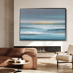 Abstract 1511 Canvas Art 18" x 24" / 45 x 60 cm / Black