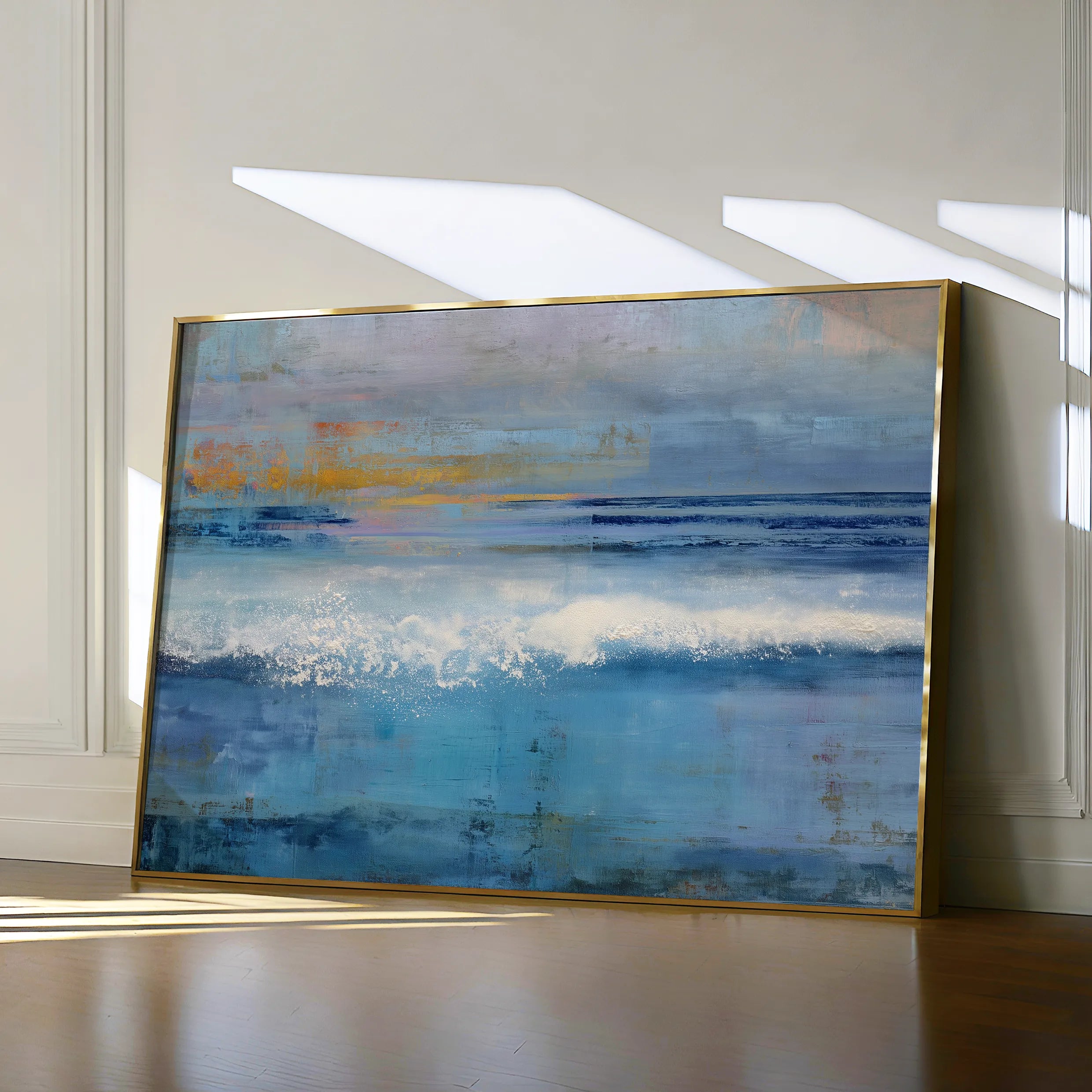 Abstract 1512 Canvas Art 18" x 24" / 45 x 60 cm / Black