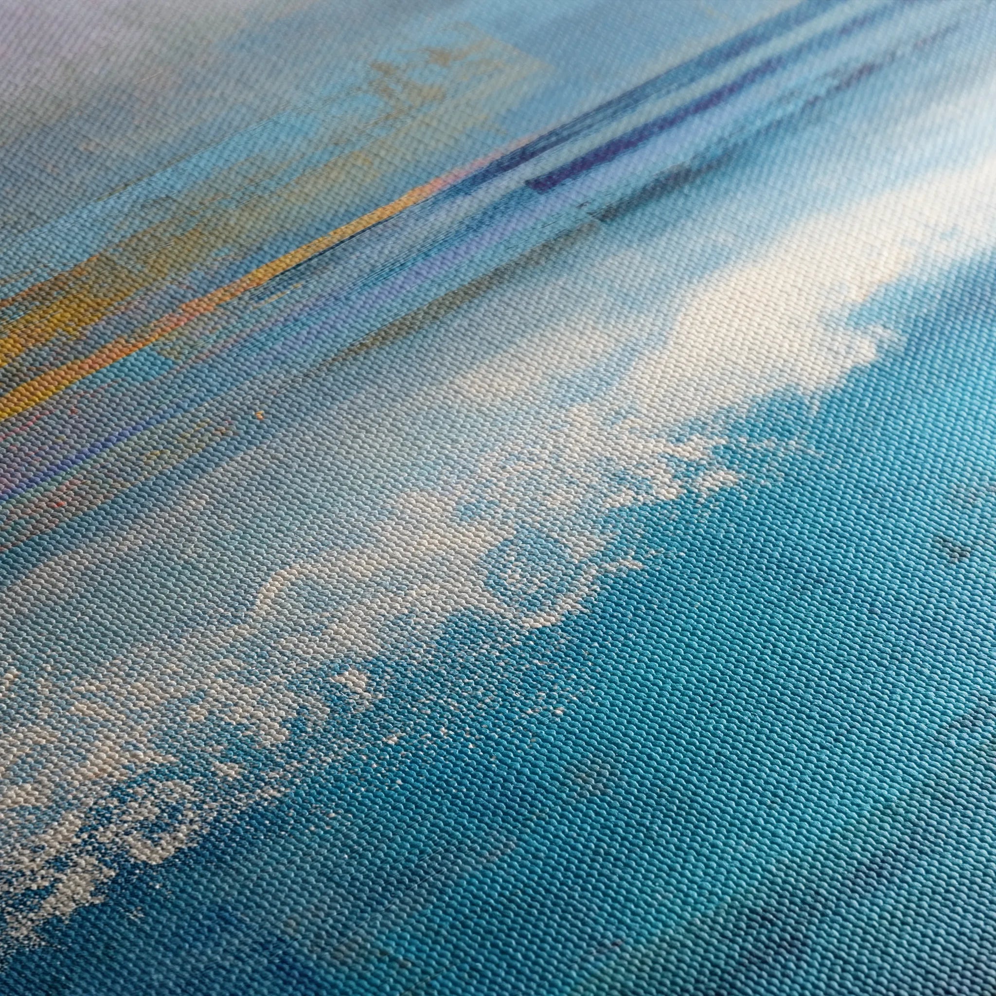 Abstract 1512 Canvas Art 18" x 24" / 45 x 60 cm / Black