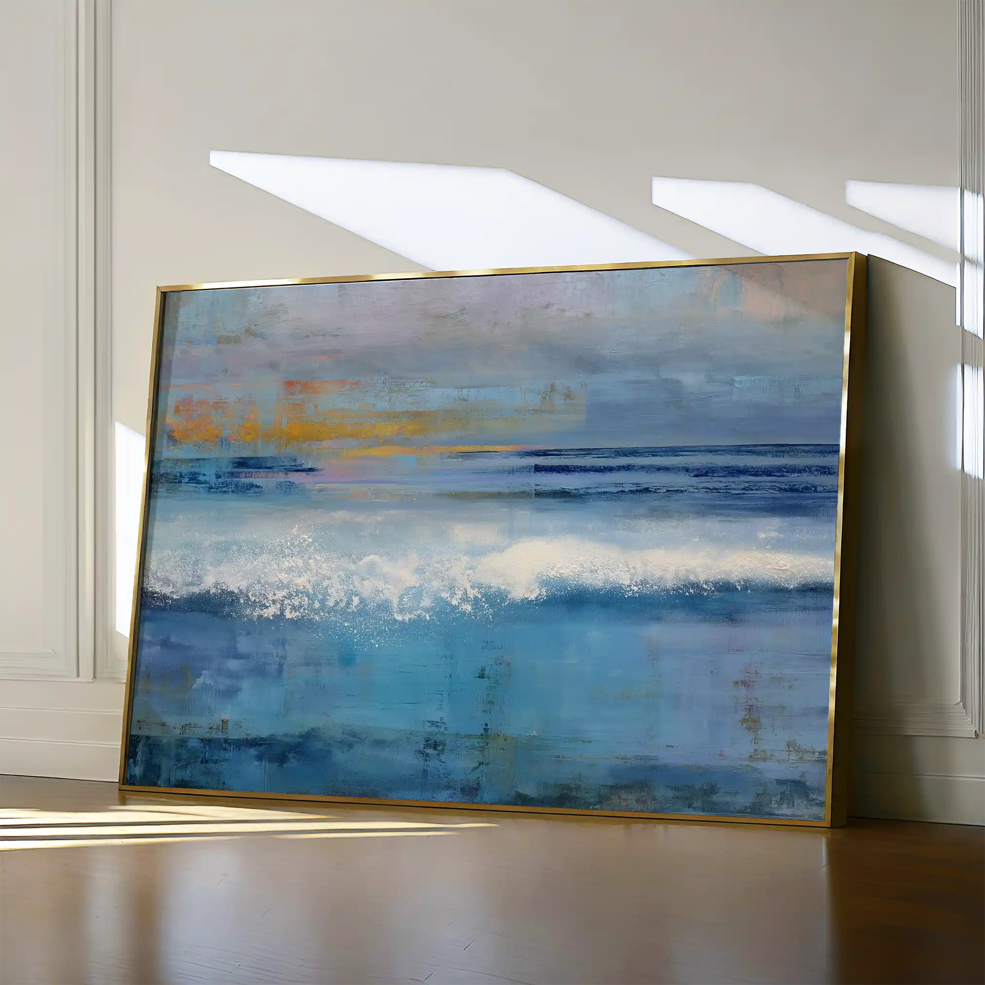 Abstract 1512 Canvas Art 60 x 40 cm / Black