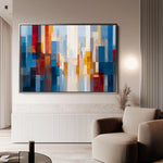 Abstract 1513 Canvas Art 18" x 24" / 45 x 60 cm / Black