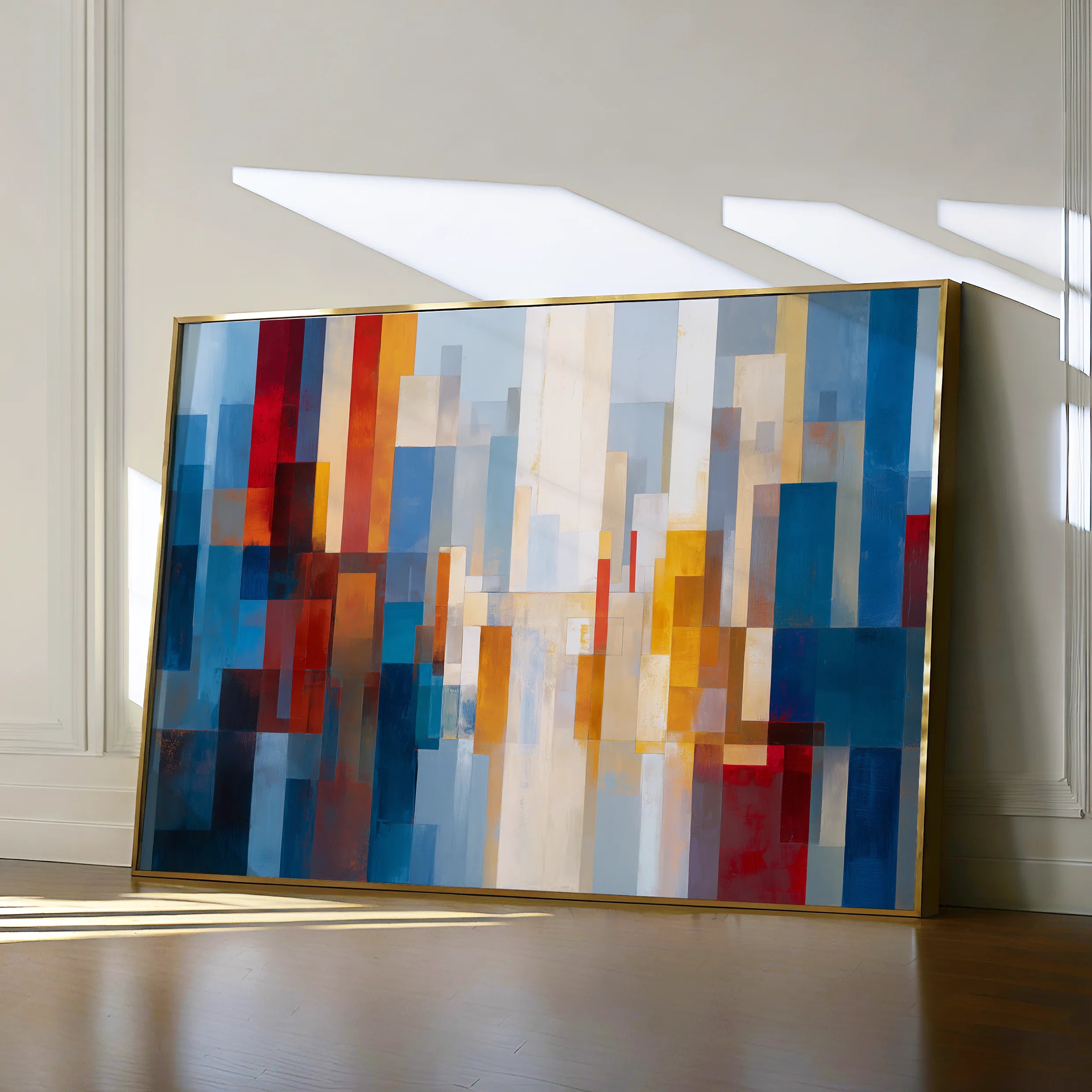 Abstract 1513 Canvas Art 18" x 24" / 45 x 60 cm / Black