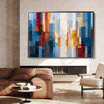 Abstract 1513 Canvas Art 18" x 24" / 45 x 60 cm / Black