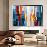 Abstract 1513 Canvas Art 18" x 24" / 45 x 60 cm / Black