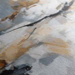 Abstract 1514 Canvas Art 60 x 40 cm / Black