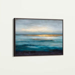 Abstract 1515 Canvas Art 60 x 40 cm / Black