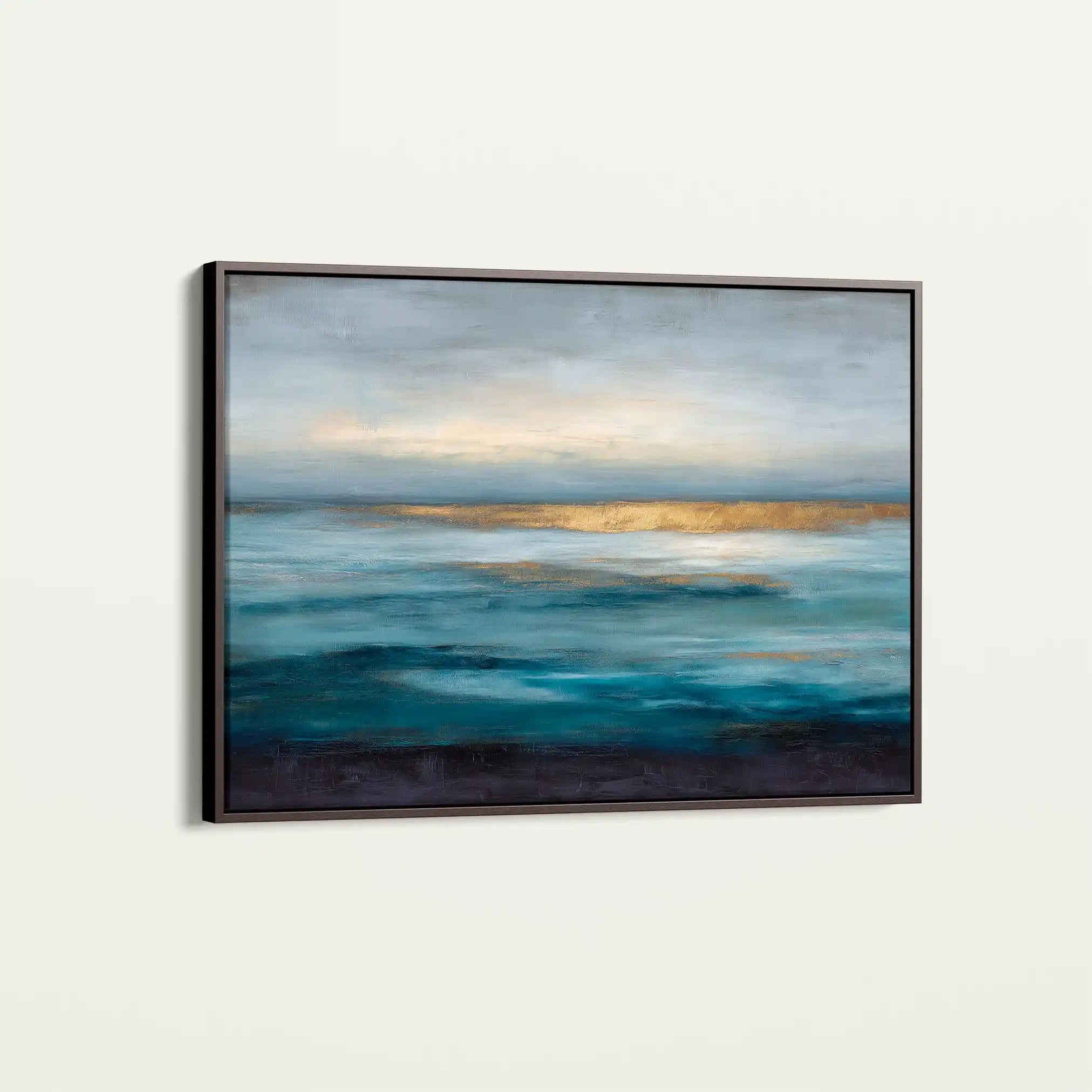 Abstract 1515 Canvas Art 60 x 40 cm / Black
