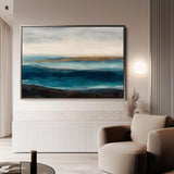 Abstract 1517 Canvas Art 18" x 24" / 45 x 60 cm / Black
