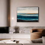 Abstract 1517 Canvas Art 18" x 24" / 45 x 60 cm / Black