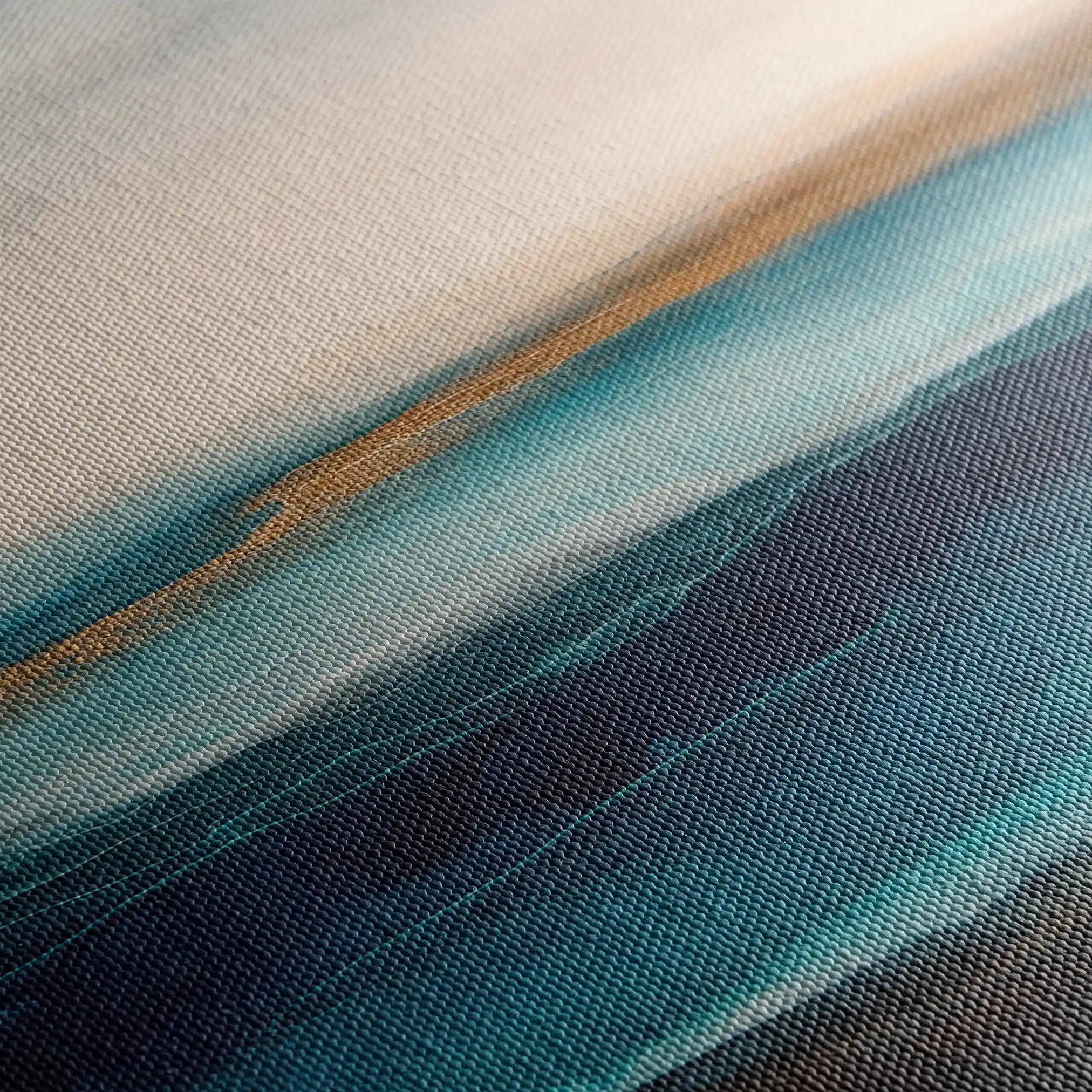 Abstract 1517 Canvas Art 60 x 40 cm / Black