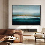 Abstract 1518 Canvas Art 18" x 24" / 45 x 60 cm / Black