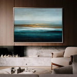 Abstract 1518 Canvas Art 18" x 24" / 45 x 60 cm / Black